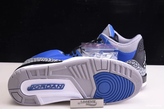 - 400 3 'Varsity Jordan Royal' CT8532 Retro Air 0823